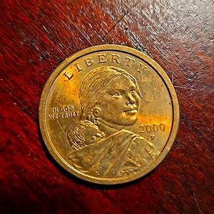 2000 P One (1) Dollar United States of America USA Sacagawea COIN